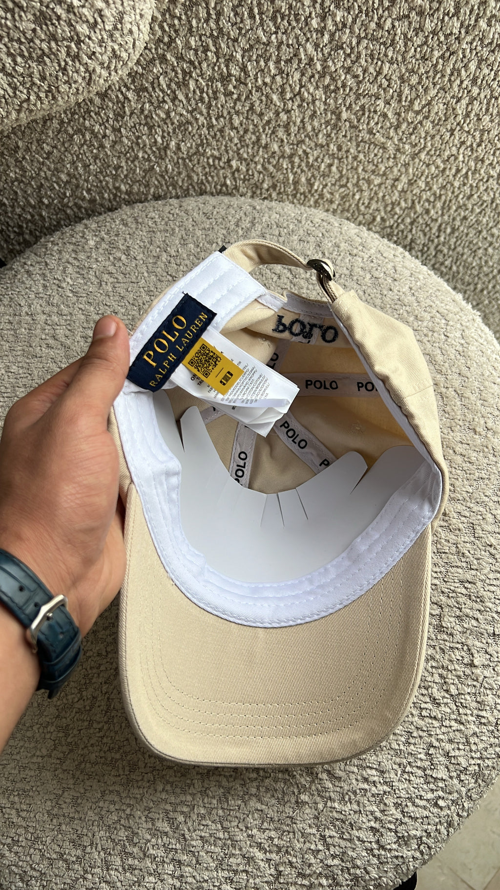 Casquette de Baseball en Coton Chino – Polo Ralph Lauren