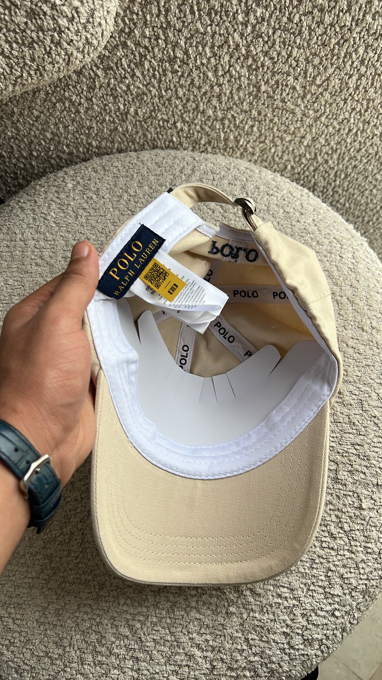 Casquette de Baseball en Coton Chino – Polo Ralph Lauren