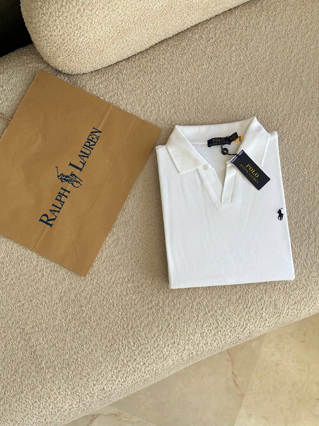 Polo Col Johnny - Ralph Lauren Hommes