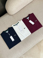T-shirt Lacoste 100% coton Hommes