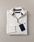 Pull demi zip zigzag TH